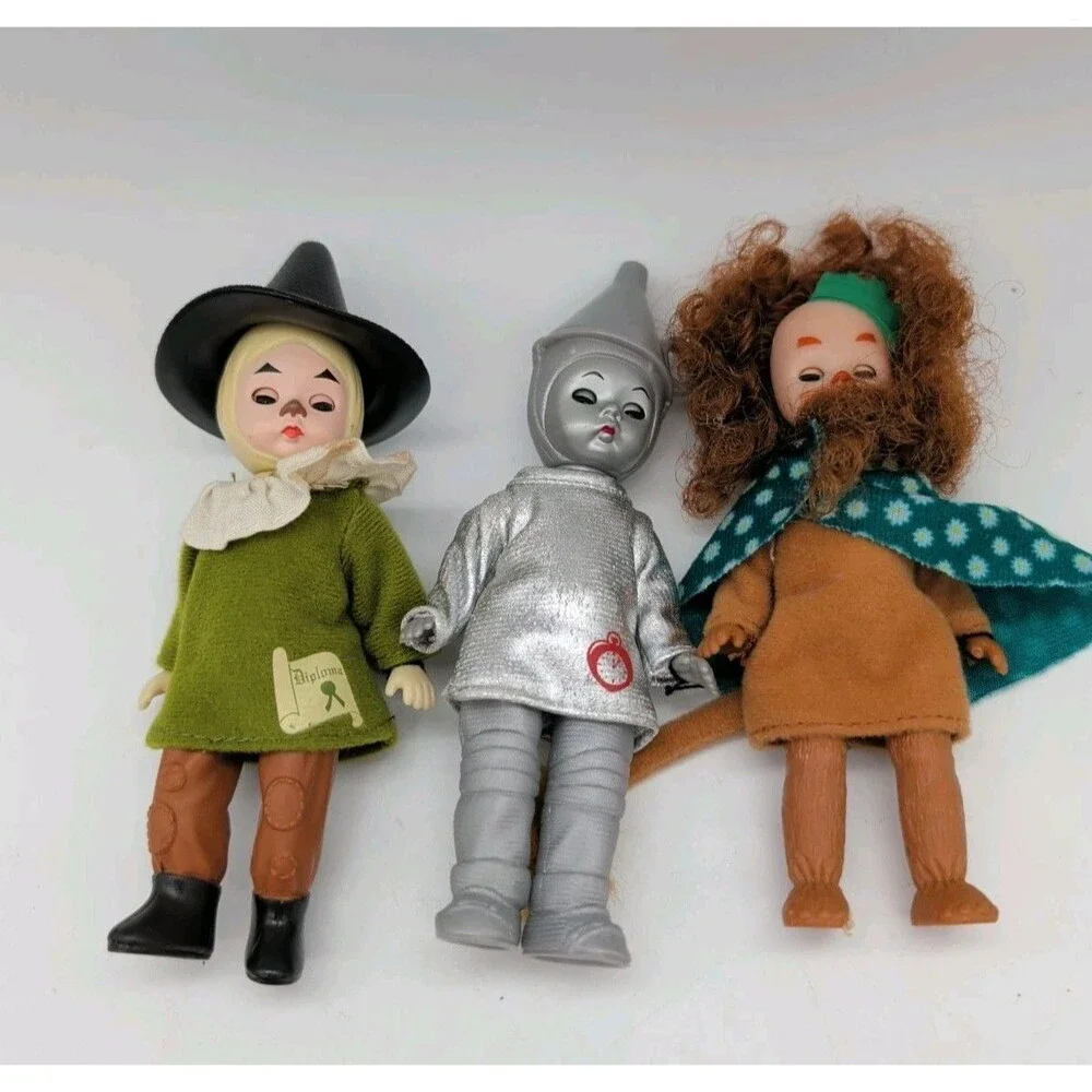 Madame Alexander Dolls Wizard Of Oz Scarecrow Lion Tinman 3